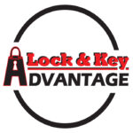 Advantage lock and key Spokane logo