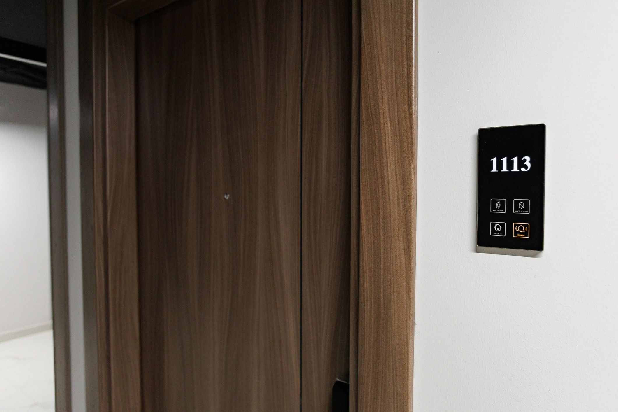 Modern entry door representing secure access assistance