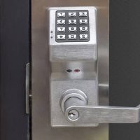 commercial trilogy keyless entry lock